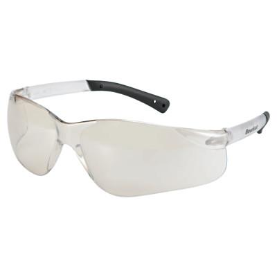 MCR Safety BearKat Protective Eyewear, Clear Mirror Lens, Duramass Scratch-Resistant, BK119