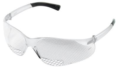 MCR Safety BearKat Magnifier Protective Eyewear, Clear Lens, Duramass Scratch-Resistant, BKH10