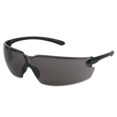 MCR Safety BlackKat Safety Glasses, Gray Lens, Duramass Scratch-Resistant, BL112