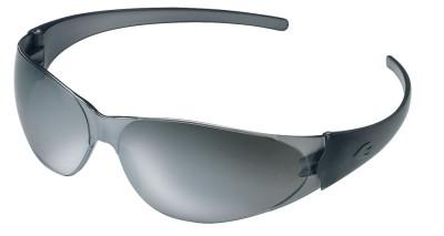 MCR Safety Checkmate Safety Glasses, Silver Mirror Lens, Duramass Scratch-Resistant HC, CK117