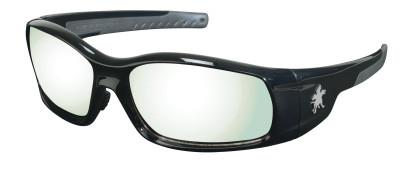 MCR Safety Swagger Safety Glasses, Indoor/Outdoor Clear Mirror Lens, Anti-Fog, SR119AF