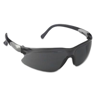 Kimberly-Clark Professional V20 Visio* Safety Eyewear, Smoke Lens, Anti-Fog, Anti-Scratch, Black Frame, 14473