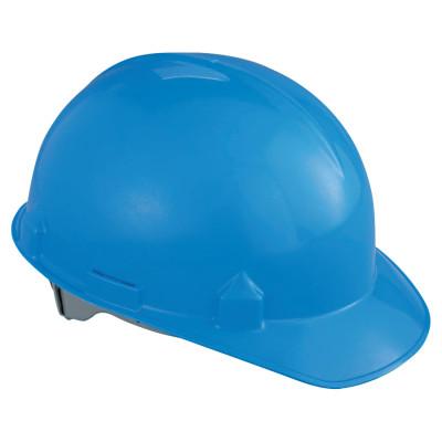 Jackson Safety SC-6 Hard Hat, 4-point Ratchet, Front Brim, Blue, 14838