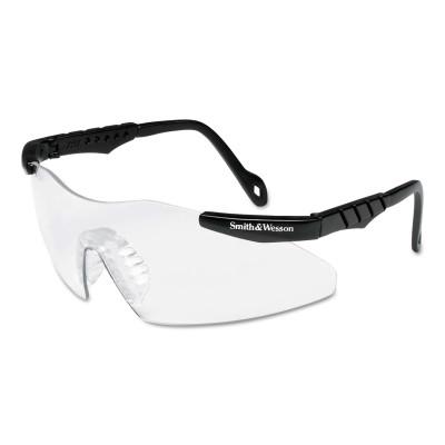 Kimberly-Clark Professional Magnum 3G Safety Eyewear, Clear Polycarb Anti-Scratch Lenses, Black Nylon Frame, 19799