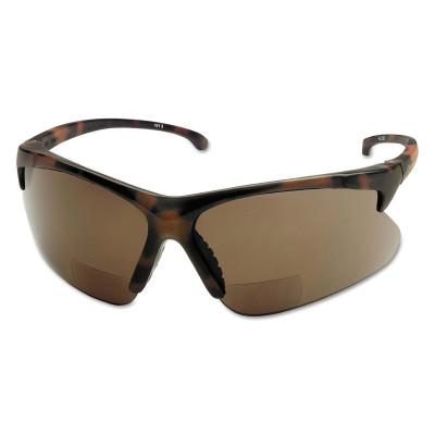 Kimberly-Clark Professional V60 30-06 RX Safety Eyewear, +2.5 Diopter Brown Polycarbon Anti-Scratch Lenses, 19875