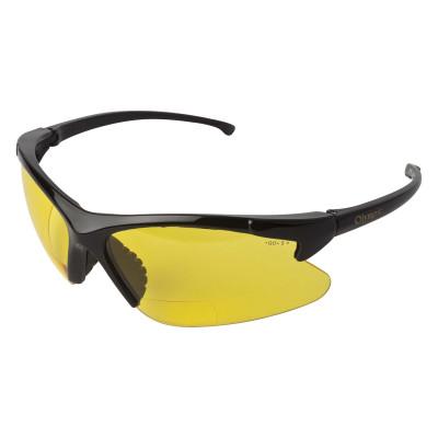 Kimberly-Clark Professional Jackson Safety 30-06 RX Readers Safety Glasses, Amber Lens, Nylon, 2.5 Diopter, 19913