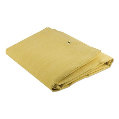 Jackson Safety Weld-O-Glass Blankets, 10 ft X 10 ft, Fiberglass, Yellow, 36162