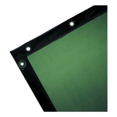 Jackson Safety See-Thru Green Welding Curtain, 6 ft X 10 ft, Vinyl, 36283