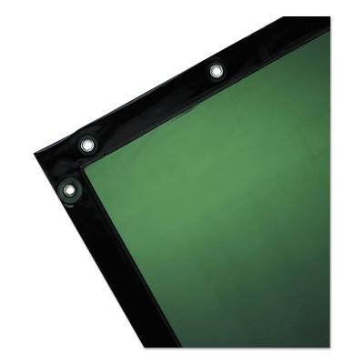 Jackson Safety See-Thru Green Welding Curtain, 6 ft x 6 ft, Vinyl, 36299