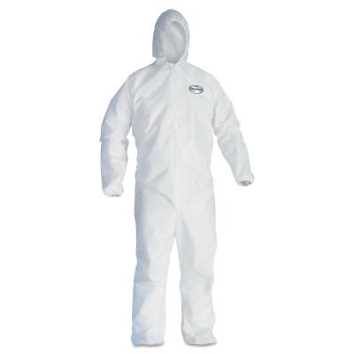 Kimberly-Clark Professional KLEENGUARD A30 Breathable Splash & Particle Protection Coveralls, 3XL, Hood/Boot, 46126