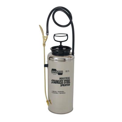 Chapin™ Stainless Steel Sprayer, 3 gal, 18 in Extension, 42 in Hose, 1749