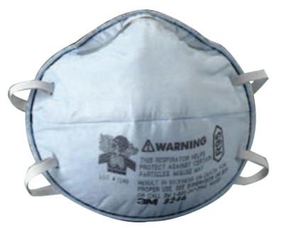 3M™ R95 Particulate Respirators, Half Facepiece, Oil/Non-Oil Use, 8246