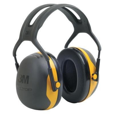 3M™ PELTOR™ X Series Earmuff, 24 dB NRR, Black/Yellow, Over the Head, X2A