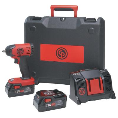 Chicago Pneumatic Cordless Impact Wrench Kit, 3/8 in, CP8828K