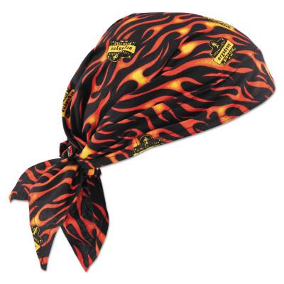 Ergodyne Chill-Its 6700 Evaporative Cooling Bandanas, 8 in X 13 in, Flames, 12341