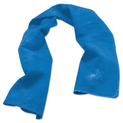 Ergodyne Chill-Its® 6602 Evaporative Cooling Towel, 13 in X 29-1/2 in, Solid Blue, 12420