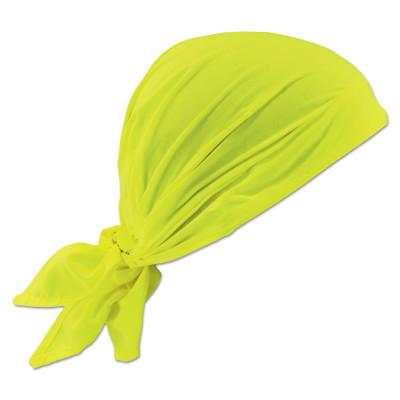 Ergodyne Chill-Its 6710CT Evaporative Cooling Triangle Hats w/ Cooling Towel, Hi-Vis Lime, 12586