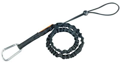 Ergodyne Squids Tool Lanyards, 35 in to 42 in x 1 in, 10 lb, Black, 19002