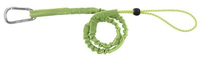 Ergodyne Squids 3100 Tool Lanyard, 35 in to 42 in x 1 in, 5 lb, Lime, 19003