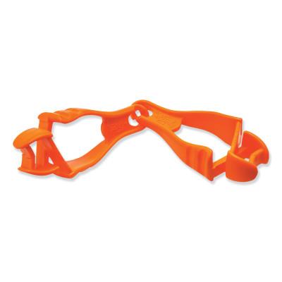 Ergodyne Squids 3400 Grabber-Dual Clip, Hi-Viz Orange, 19118