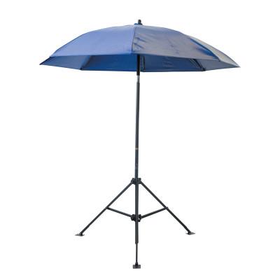 LAPCO Heavy Duty Construction Umbrellas, 7 ft H, Blue, Vinyl, UM7VBX
