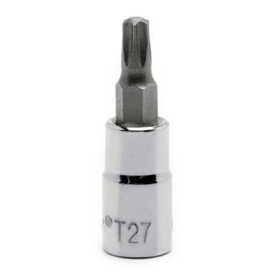 Apex Tool Group Torx Bit Sockets, 1/4 in Dr, T- 20 Opening, CDTS2N