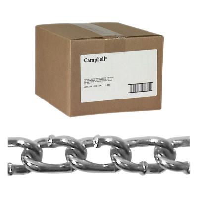 Apex Tool Group Twist Link Machine Chains, Size 2, 310 lb Limit, Blu-Krome, 0320224