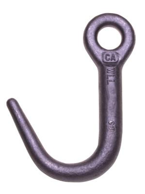 Apex Tool Group Cam-Alloy "J" Hook, 3,600 lb Load Limit, Alloy Steel, 5616616