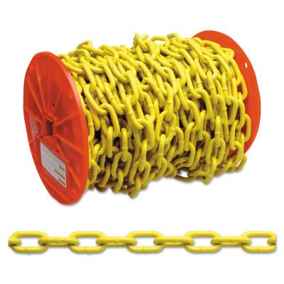 Apex Tool Group System 3 Proof Coil Chains, Size 1/4 in, 1,300 lb Limit, Yellow Polycoat, PD0722127