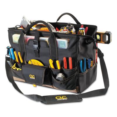 CLC Custom Leather Craft Soft Side Tool Bags, 37 Compartments, 11 in X 11 in, 1535