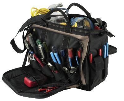 CLC Custom Leather Craft Soft Side Tool Bags, 57 Compartments, 14 in X 7 in, 1539