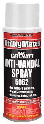 Aervoe Industries Anti-Vandal Spray, 14 oz Aerosol Can, 5062