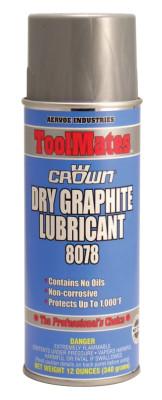 Aervoe Industries Dry Graphite, 12 oz Aerosol Can, 8078