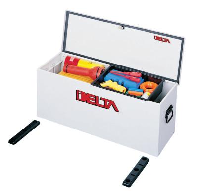 Apex Tool Group 2.2CU.FT. DELTA STEEL HOPPER W/BASEPLATE, 810000