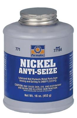 Permatex® Nickel Anti-Seize Lubricants, 16 oz Brush Top Bottle, 77164