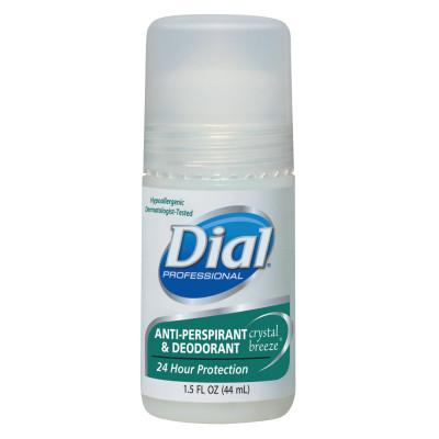 Dial® Professional Anti-Perspirant Deodorant, Crystal Breeze, 1.5oz, Roll-On, 07686