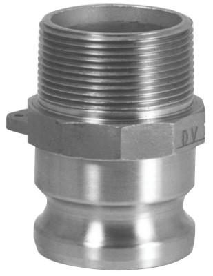 Dixon Valve Andrews/Boss-Lock Type F Cam and Groove Adapters, 1 1/2 in (NPT), 150-F-AL