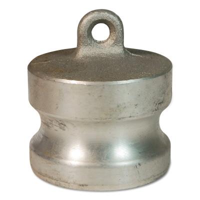 Dixon Valve Andrews/Boss-Lock Type DP Cam and Groove Dust Plugs, 4 45/64 in Dia, Aluminum, 400-DP-AL