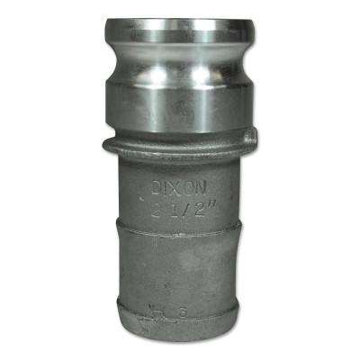 Dixon Valve Andrews/Boss-Lock Type E Cam and Groove Adapters, 2 19/32 in Male, Aluminum, 250-E-AL