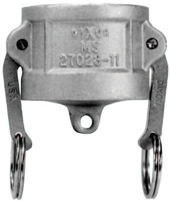 Dixon Valve Andrews Type DC Cam and Groove Dust Caps, 4 in, 400-DC-AL