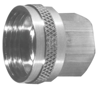 Dixon Valve Brass GHT Adapters, 3/4 in (NPT), Female, 5021212C