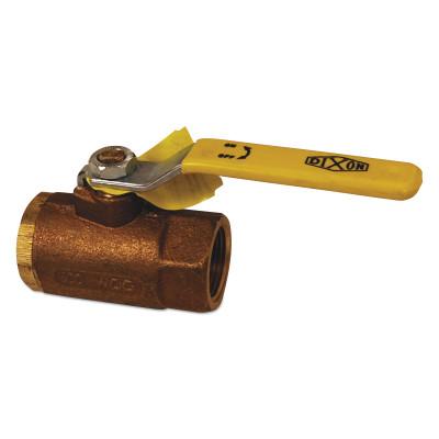 Dixon Valve Bronze Ball Valves, 3/8 in (NPT) Inlet, Female/Female, Bronze, BBV38