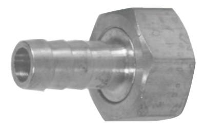 Dixon Valve Brass Short Shank Fittings, 5/8 in x 3/4 in, Male, 5901012C