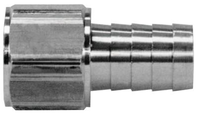 Dixon Valve Barbed Hose Fittings, 1/4 in, 1040404C