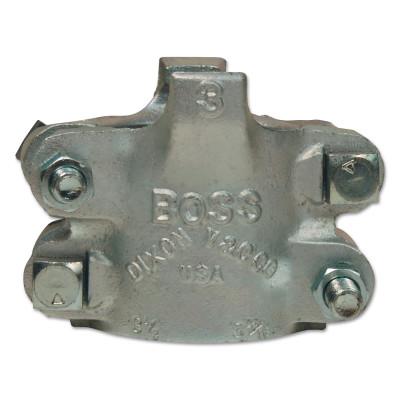 Dixon Valve Boss Clamps, 3/4" Hose ID, 1 5/16"-1 1/2" Hose OD, Malleable Iron, B9