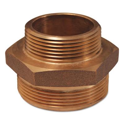 Dixon Valve Double Male Hex Nipples, 2 in x 2 1/2 in, DMH2025F