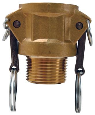 Dixon Valve Global Type B Couplers, 1 in (NPT), Brass, G100-B-BR