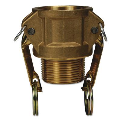 Dixon Valve Global Type B Couplers, 4 in (NPT), Brass, G400-B-BR