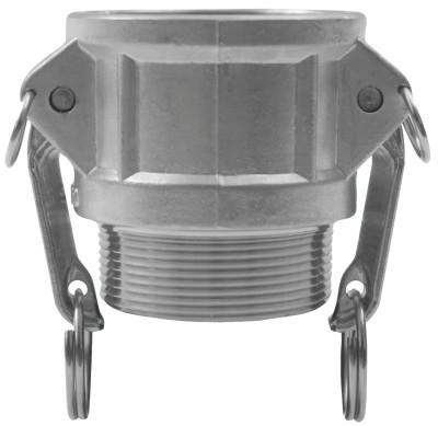 Dixon Valve Global Type B Couplers, 2 in (NPT),Aluminum, G200-B-AL