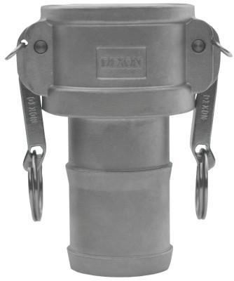 Dixon Valve Global Type C Couplers, 2 in (NPT), 325 Stainless Steel, G200-C-SS